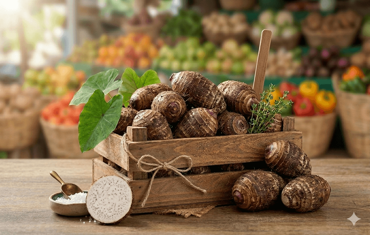 Papa China (Colocasia esculenta)